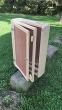 Load and play video in Gallery viewer, Observation Bee Hive (Holds 9 Deep Frames) with Double-side Plexi glass doors Fully Assembled FRAMES NOT INCLUDED