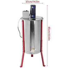 Load image into Gallery viewer, EWYI Electric Honey Extractor 2 Frame Separator Stainless Steel Honeycomb Spinner Drum, Beekeeping Pro Apiary Centrifuge Equipment Suitable for Beekeepers 3 Frame