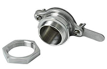 Load image into Gallery viewer, HNDTM Honey Gate Valve Honey Tap Stainless Steel Honey Gate Honey Bucket Accessories Honey Valve Tool Beekeeping Tool for Honey Extractor or Bottling Equipment