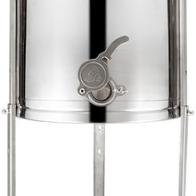 Load image into Gallery viewer, VINGLI Upgraded 4 Frame Honey Extractor Separator,304 Food Grade Stainless Steel Honeycomb Spinner Drum Manual Crank With Adjustable Height Stands,Beekeeping Pro Extraction Apiary Centrifuge Equipment