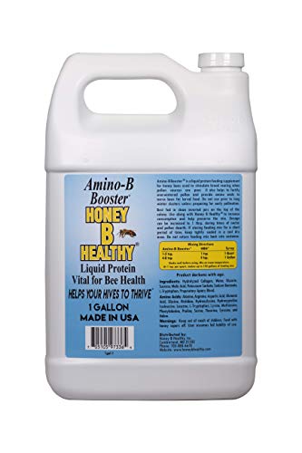 Amino-B Booster 1 Gallon Jug, Liquid Protein Vital for Bee Health