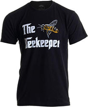 Load image into Gallery viewer, The Beekeeper | Bee Keeper Keeping Apiary Cool Funny Joke Men Women T-Shirt-(Adult,S) Black