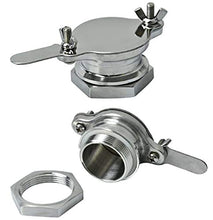 Load image into Gallery viewer, HNDTM Honey Gate Valve Honey Tap Stainless Steel Honey Gate Honey Bucket Accessories Honey Valve Tool Beekeeping Tool for Honey Extractor or Bottling Equipment