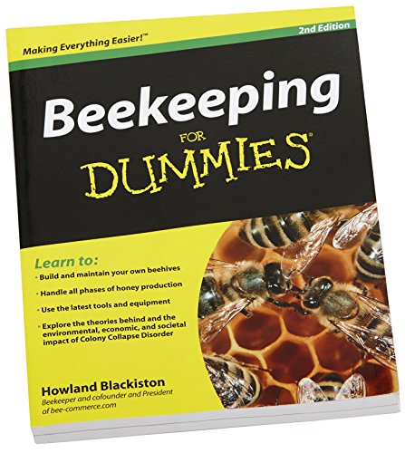 Little Giant Farm & Ag 052847 Bkdum Beekeeping for Dummies Book, White