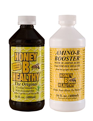 Honey B Healthy Original and Amino B Booster 2-16oz Bottle Kit