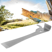 Load image into Gallery viewer, Hineges Multifunction Bee Hive Tools Scraper with Wooden Handle and 7 Functions Stainless Steel Beekeeping Hive Scraper Tool Professional Beekeeping Equipment