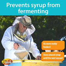 Load image into Gallery viewer, HIVE ALIVE Bee Food Supplement - Natural Honey Bee Liquid Feed Enhancer - Organic Beekeeping Autumn Spring Feeding - Lower Winter Mortality, Improve Colony Health, Honey Production (100 ml, 10 Hives)