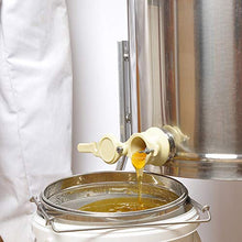 Load image into Gallery viewer, Blisstime Honey Strainer Double Sieve Stainless Steel Honey Harvesting Starter Kit | Set of 4 -Double Sieve Honey Strainer Beekeeping Supplies, Frame Holder, Honey Gate Uncapping Fork