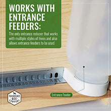 Load image into Gallery viewer, Stainless Steel Metal 8 or 10-Frame Adjustable Entrance Reducer and Mouse Guard for Bee Hives