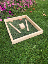 Load image into Gallery viewer, Bee Hive Candy Board Winter Feeding Bees Assembled Langstroth Style Made in USA