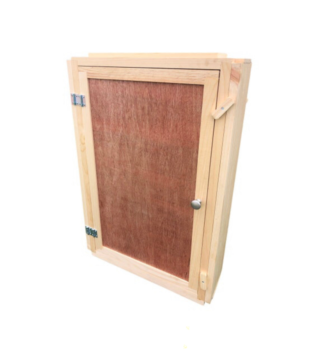 Observation Bee Hive (Holds 9 Deep Frames) with Double-side Plexi glass doors Fully Assembled FRAMES NOT INCLUDED