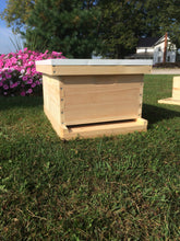 Load image into Gallery viewer, Deep 9 5/8 Complete Bee Hive kit w/Frames &amp; Foundations (Un-Assembled) Langstroth

