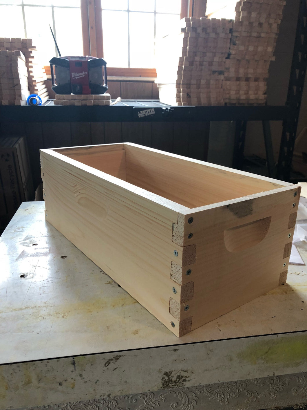 6 5/8 Medium 5 Frame Nuc body for a Bee Hive Un-Assembled Langstroth