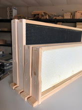 Load image into Gallery viewer, 1 Deep &  1 Medium Complete Bee Hive w/Frames and Foundations UN-ASSEMBLE Langstroth
