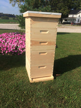 Load image into Gallery viewer, Bee Hive 2 Deep & 3 Medium Beekeeping BeeHive Body Only (Un-Assembled) Langstroth
