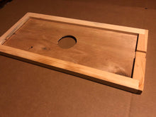 Load image into Gallery viewer, Bee Hive 5 Frame Nuc inner cover w/feeding hole Langstroth
