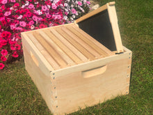 Load image into Gallery viewer, 1 Deep &amp;  1 Medium Complete Bee Hive w/Frames and Foundations UN-ASSEMBLE Langstroth
