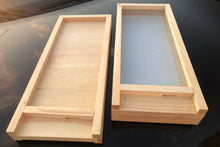 Load image into Gallery viewer, 5 Frame Nuc Deep 9 5/8 Complete Bee Hive with Frames &amp; Foundations (Un-Assembled) Langstroth
