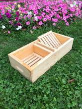 Load image into Gallery viewer, Bee Hive Top Feeder w/floats 5 Frame Nuc Langstroth Assembled Made in USA
