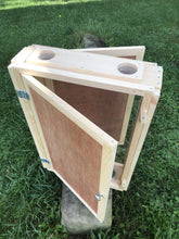 Load image into Gallery viewer, Observation Bee Hive Holds 12 Medium Frames with Double-side Plexi glass doors Fully Assembled FRAMES NOT INCLUDED