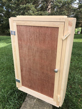 Load image into Gallery viewer, Observation Bee Hive Holds 12 Medium Frames with Double-side Plexi glass doors Fully Assembled FRAMES NOT INCLUDED
