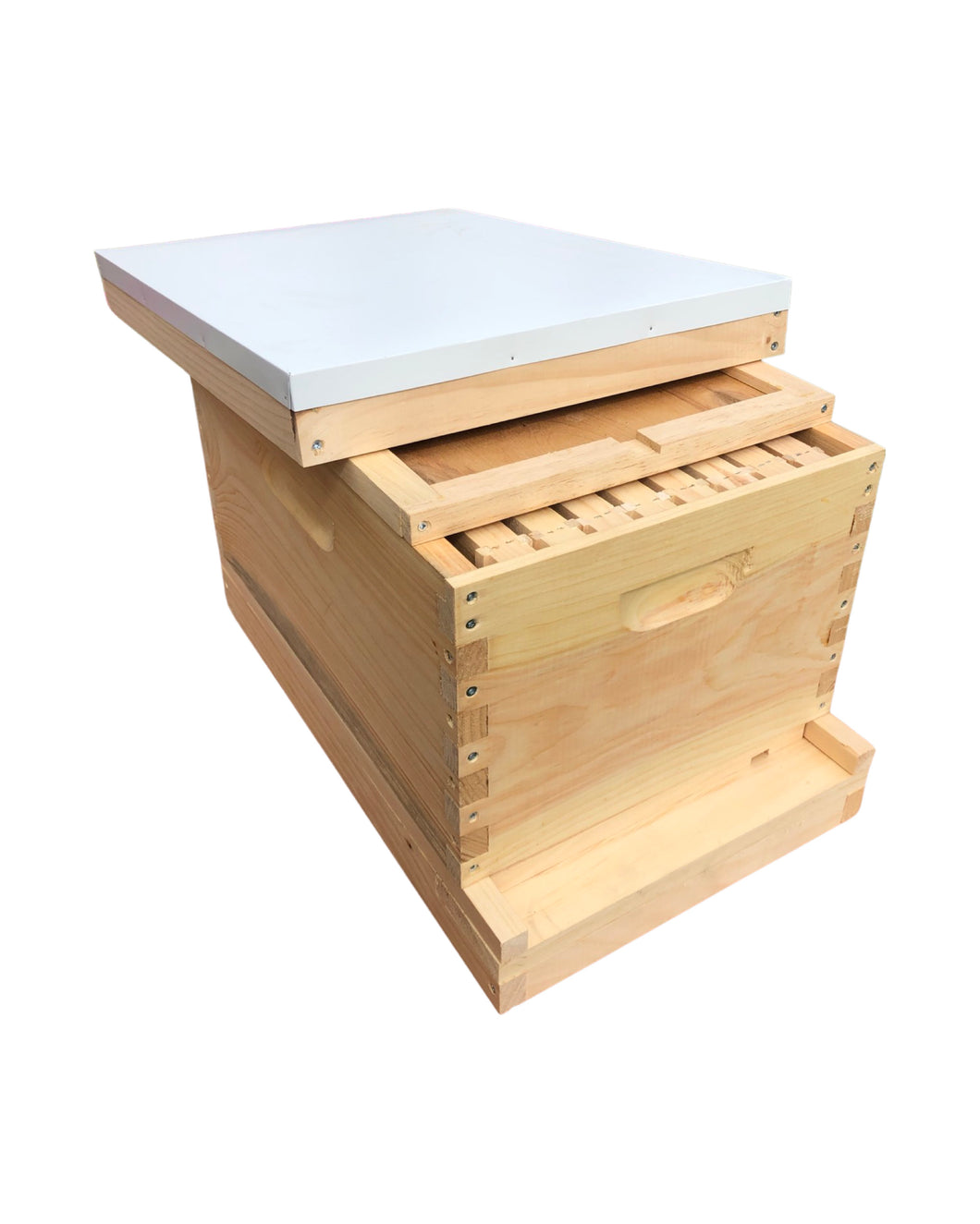1 Deep 9 5/8 w/Frames Beekeeping Bee Hive Assembled