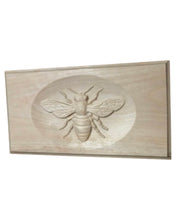 Load image into Gallery viewer, 3D Plaque Honey Bee Relief Carving (2 Options Available)
