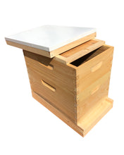 Load image into Gallery viewer, 1 Deep &amp; 1 Medium Beekeeping Bee Hive Body (Un-Assembled) Langstroth
