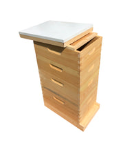 Load image into Gallery viewer, Bee Hive 2 Deep & 2 Medium Beekeeping BeeHive Body Only (Un-Assembled) Langstroth