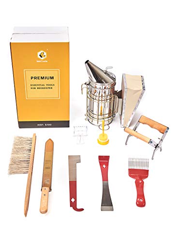 Beekeeping Supplies Beekeeping Tools for Beekeeper Necessary Bee Supplies Beekeeping Kit 9 Pcs