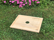 Load image into Gallery viewer, Bee Hive Inner cover w/ feeding hole Langstroth
